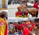 Tremendo ambiente en Sevilla a horas del debut de España en la Eurocopa