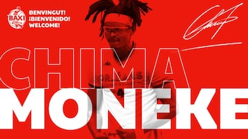 Chima Moneke, quinto refuerzo del Baxi Manresa