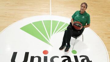 08/11/19  ENTREVISTA A LUIS CASIMIRO , ENTRENADOR DE UNICAJA DE MALAGA 