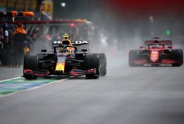 Checo Pérez largará séptimo en el Gran Premio de Bélgica