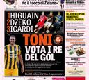 Portadas de la prensa deportiva
