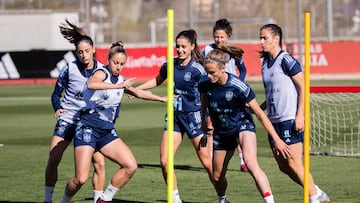La selección femenina prepara los amistosos ante Noruega y China.