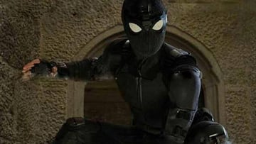 Así es el traje negro de Peter Parker en Spider-Man: Lejos de casa