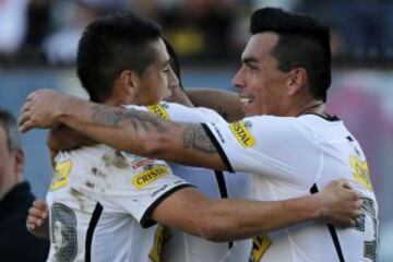 Colo Colo registra tres victorias consecutivas sobre Uni&oacute;n Espa&ntilde;ola por Torneos Nacionales: 4-1 en Clausura 2014, 2-0 en Apertura 2014 y 3-1 en Clausura 2015.