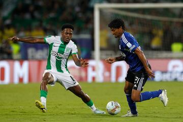 Partido entre Atlético Nacional y Millonarios en el estadio Atanasio Girardot, por la jornada 8 de la Liga BetPlay I-2023.