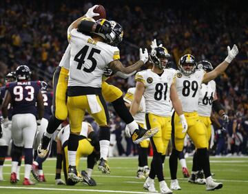 Pittsburgh Steelers dominan de principio a fin a unos heridos Houston Texans