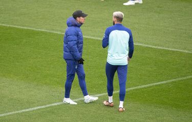 Simeone, terapia con Carrasco