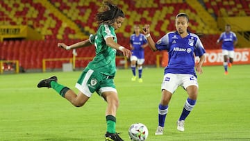 Partido de Liga Femenina entre Millonarios y La Equidad