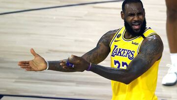 Paliza a unos horribles Lakers, el peor ataque de la NBA en la burbuja