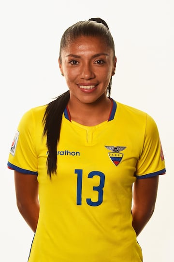 La delantera y capitana del equipo fue la goleadora del torneo con 27 anotaciones, tres de ellas desde el punto blanco. La delantera ha hecho toda su carrera en el fútbol de su país pasando por seis equipos. Con su selección, ha disputado el Mundial de Canadá y la Copa América de 2006 y 2018.