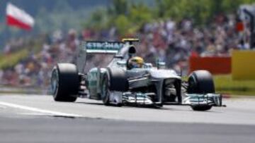 Lewis Hamilton se llevó la pole de Nurburgring