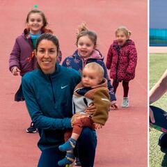 Elena Congost y Eva Moral: “Lo más difícil de aunar maternidad y deporte es el descanso”