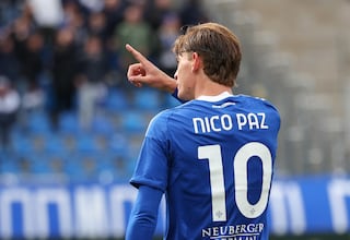 Nico Paz, recta final