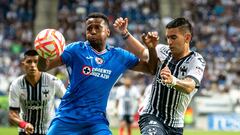 Cruz Azul ligó su noveno juego sin victoria en Monterrey