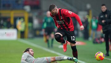 Sheva le complica la noche al Milan