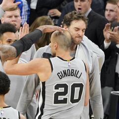 Un triplazo del eterno Ginóbili acaba con los Celtics de Irving