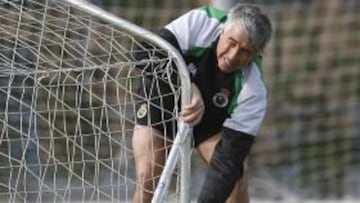 El entrenador de porteros Pedro Alba se va del Racing