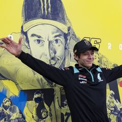 Rossi: "Es bonito ver que me he convertido en un icono"