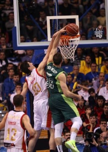 Unicaja-CAI Zaragoza.