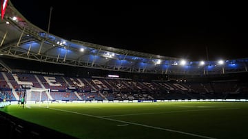 General view during the UEFA Women's Champions League football match played between Levante UD Femenino and Olympique de Lyon at the Ciutat de Valencia Stadium on September 1, 2021, in Valencia, Spain.
AFP7
01/09/2021 ONLY FOR USE IN SPAIN