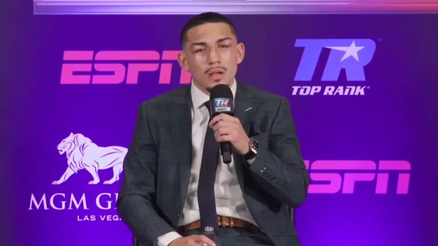 Teófimo López y su enfrentamiento con la prensa tras vencer a Lomachenko