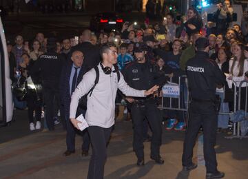 El Real Madrid ya está en Bilbao antes de viajar a Eibar