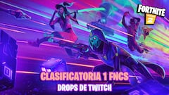 FNCS Temporada 8 de Fortnite, Clasificatoria 1: fechas, horarios y cómo conseguir drops de Twitch