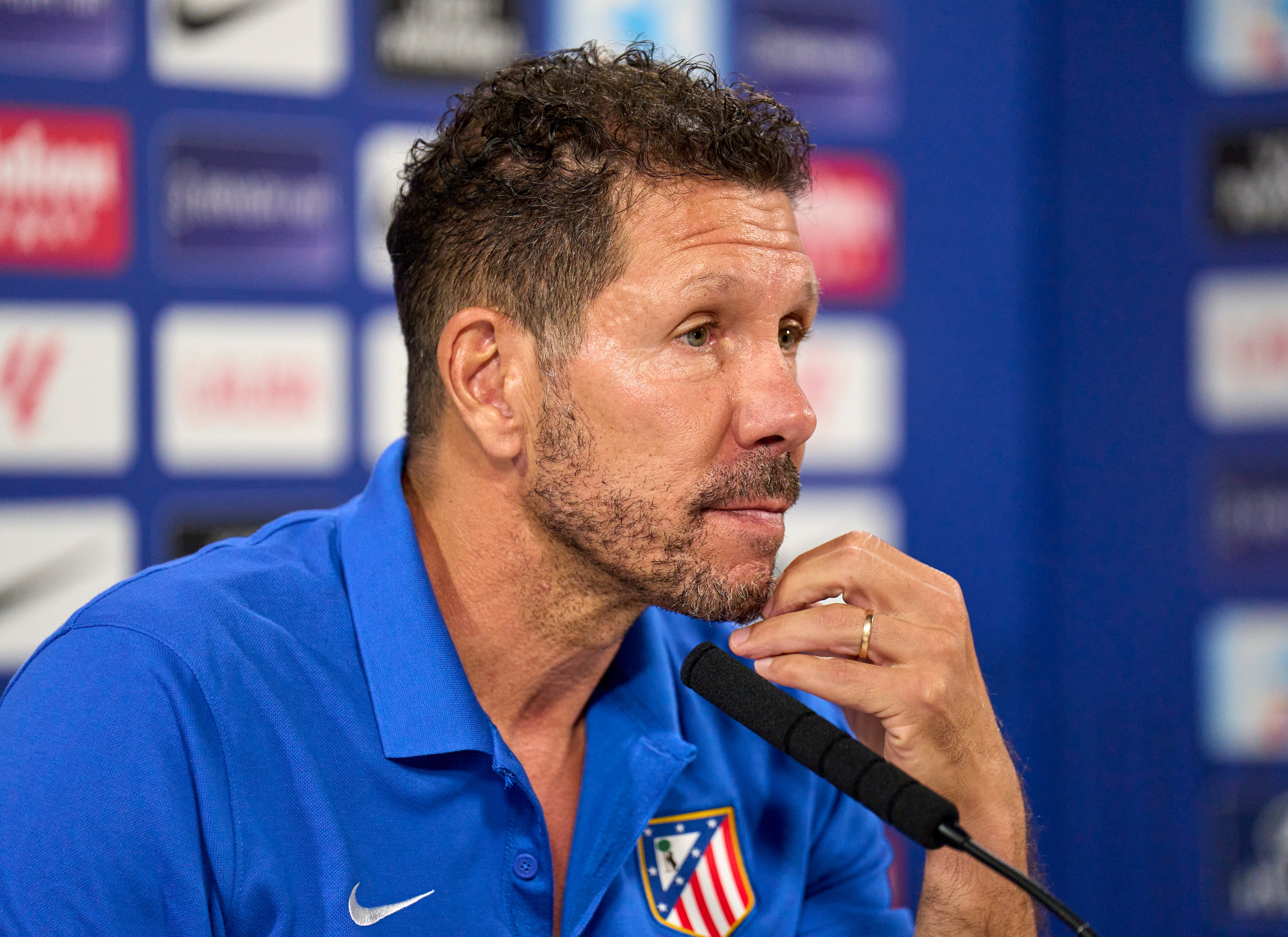 Simeone: “Llevo 15 años aquí y trato de reinventarme siempre”