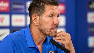 Simeone, del Atlético.