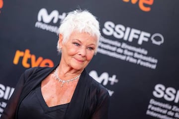 La actriz Judi Dench.