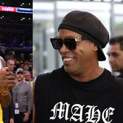 Ronaldinho’s message to NBA record breaker LeBron James