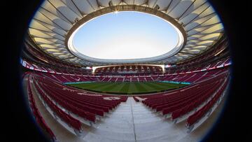 Panorámica del Wanda Metropolitano.