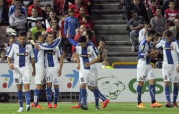 0-1. Sergio García celebró el primer tanto.