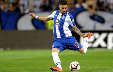 Alex Telles con el Oporto.