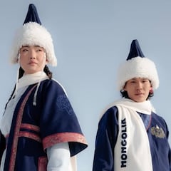 Mongolia triunfa con sus uniformes para los Juegos Olímpicos de invierno