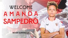 Amanda Sampedro, nueva jugadora del Sevilla.