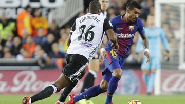 Paulinho, ante Kondogbia.