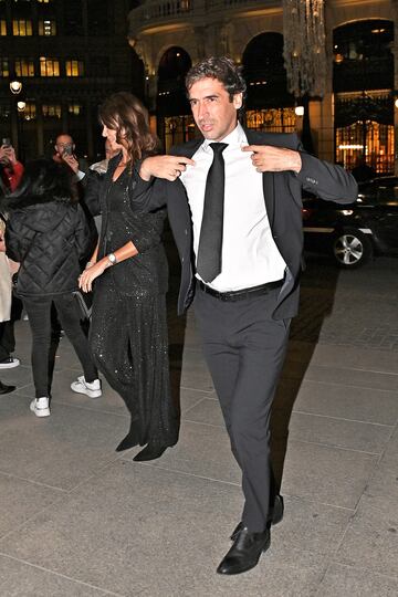 Ra¨²l en la fiesta de cumplea?os de Luis Figo en el casino de Madrid.