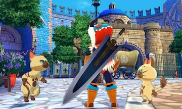 Captura de pantalla - Monster Hunter Stories (3DS)