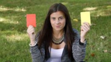 Zulema González, árbitra de Tercera División del Comité Gallego.