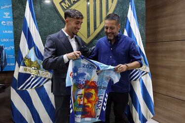 David Larrubia: “Quiero darme la oportunidad de subir con el Málaga a Primera”