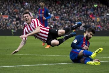 Laporte y Piqué.