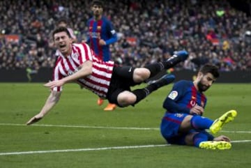 Laporte y Piqué. 

