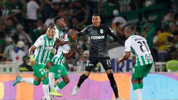 Yerson Candelo celebra su golazo ante Tolima