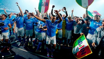 Locura en Nápoles: campeones