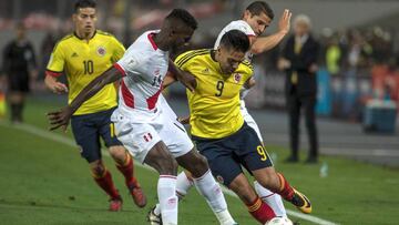 Per&uacute; vs Colombia