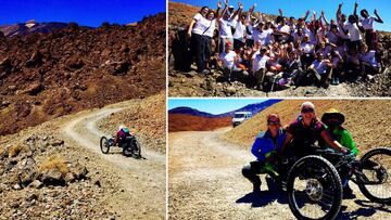 Primer pulso de Hassen-Bey con El Teide: la dureza del reto