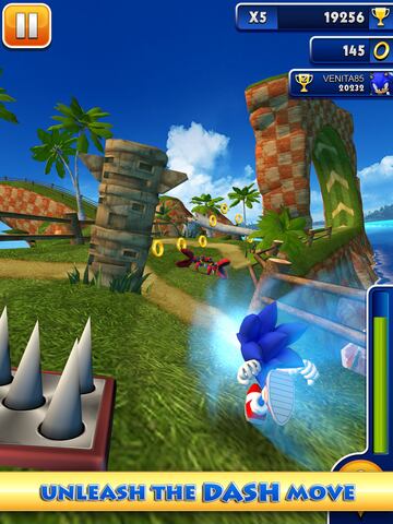 Captura de pantalla - Sonic Dash (IPH)