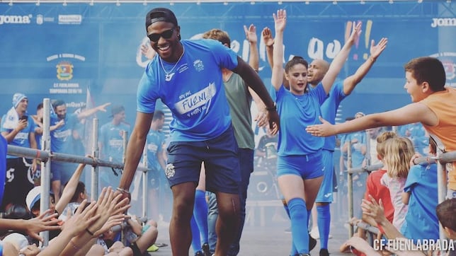 Cedric Omoigui, a un paso de volver al Fuenlabrada