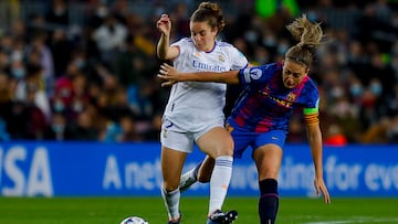 Partido de vuelta de los cuartos de final de la Champions en marzo de 2022 entre Barcelona y Real Madrid.